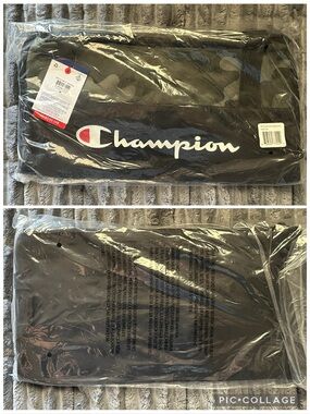 New! Champion Logo Prologue Utility Duffel in Green/Black Camo